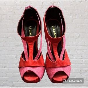 Cut-Out Peeptoe High Heels